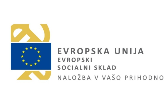 logo Evropski socialni sklad: Naložba v vašo prihodnost